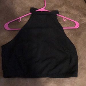 Fashion nova cropped halter